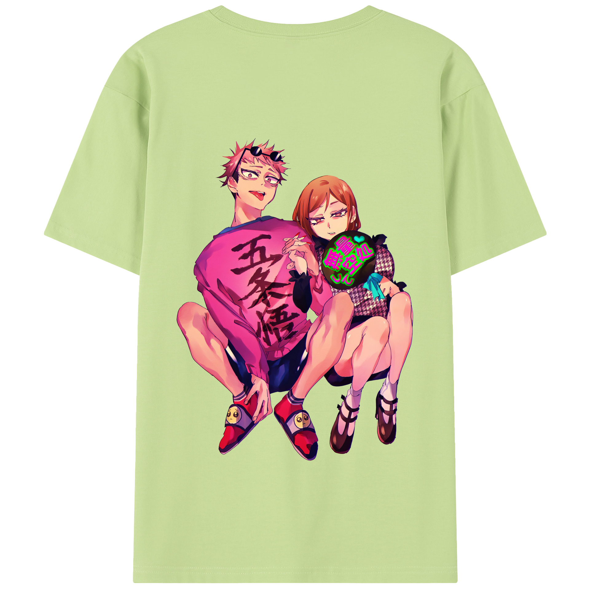 （画像用） 呪術廻戦 Jujutsu Kaisen 綿100％半袖Tシャツ（背面プリント）